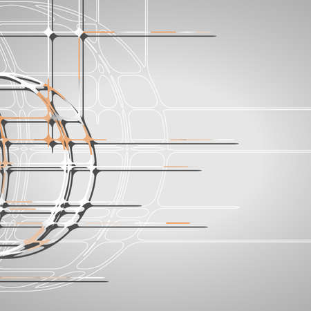 Abstract circles backgroundのイラスト素材