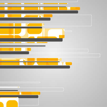 Abstract futuristic geometric shapesのイラスト素材