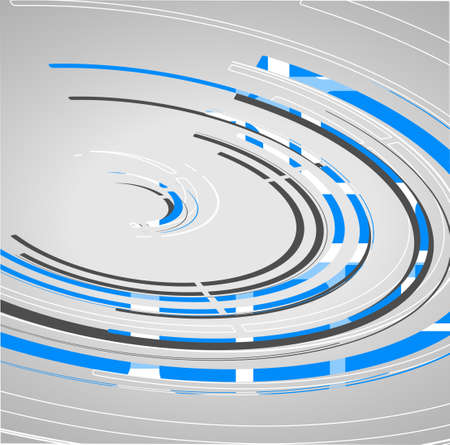 Abstract technology circles backgroundのイラスト素材