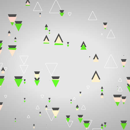 Abstract geometric shapesのイラスト素材