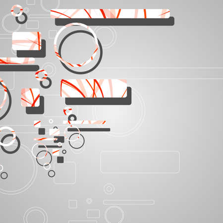 Colorful abstract circles backgroundのイラスト素材