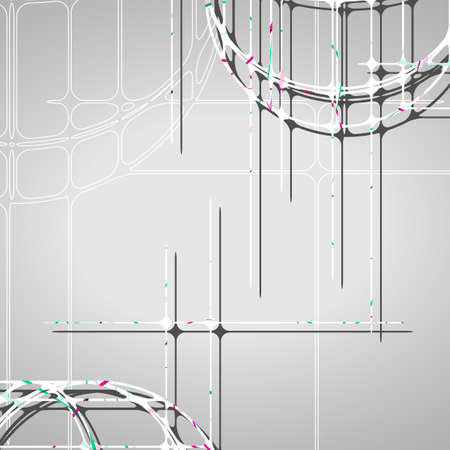Abstract circles backgroundのイラスト素材
