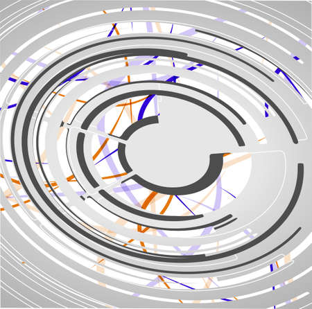Abstract technology circles backgroundのイラスト素材