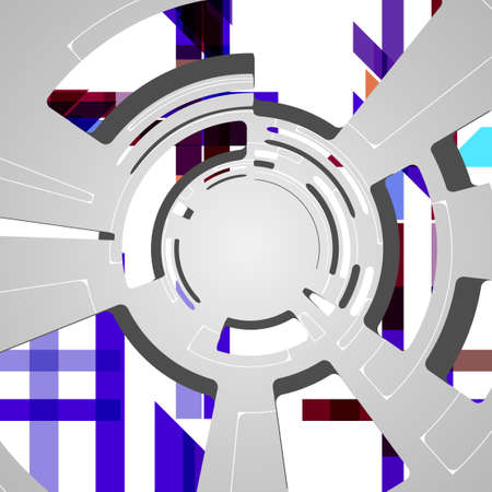 abstract background for futuristic tech designのイラスト素材