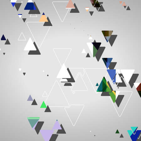 Abstract geometric shapesのイラスト素材