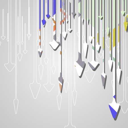 Arrow design background.のイラスト素材