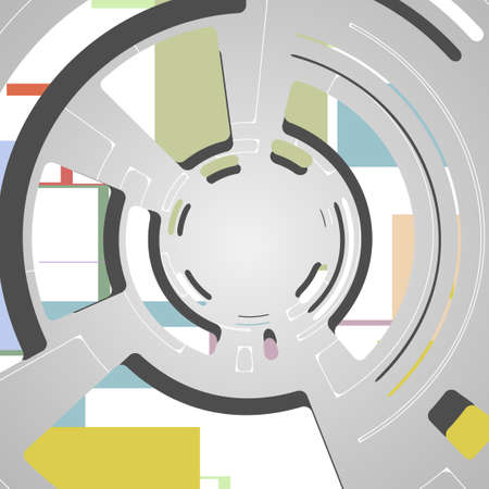 abstract background for futuristic tech designのイラスト素材