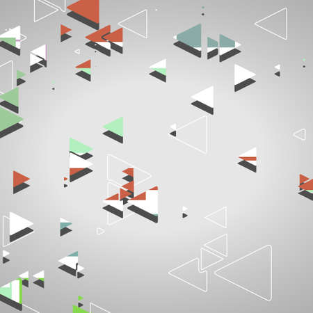 Abstract geometric shapesのイラスト素材