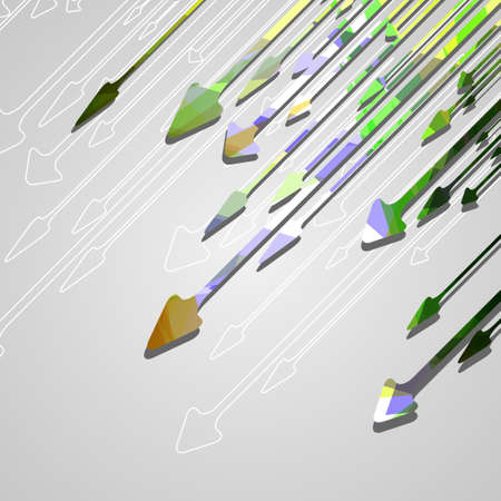 Arrow design background.のイラスト素材