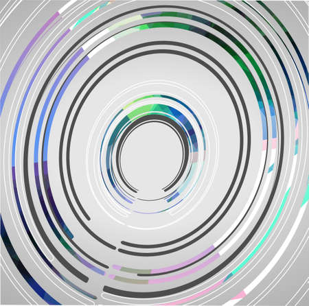 Abstract technology circles backgroundのイラスト素材