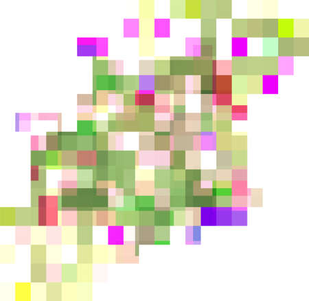 abstract background consisting of rectanglesのイラスト素材