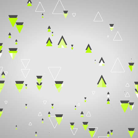 Abstract geometric shapes, dynamic illustration.のイラスト素材