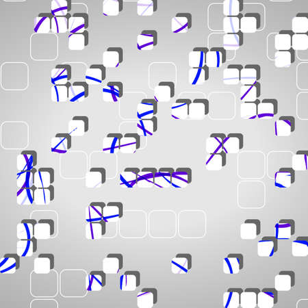 Abstract technology background, dynamic illustration.のイラスト素材