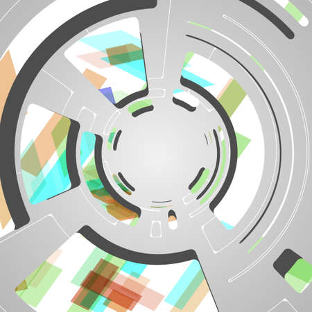 abstract background for futuristic tech design, dynamic illustration.のイラスト素材