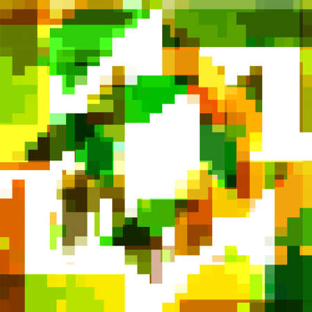 abstract background consisting of rectanglesのイラスト素材