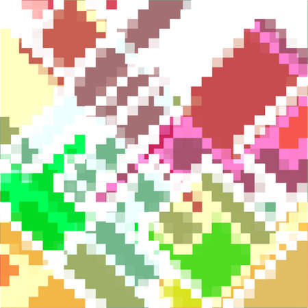 abstract background consisting of rectanglesのイラスト素材