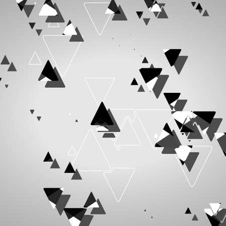 Abstract geometric shapes, dynamic illustration.のイラスト素材