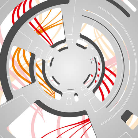 abstract background for futuristic tech design, dynamic illustration.のイラスト素材