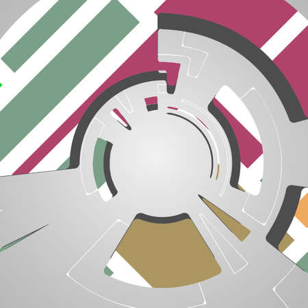 abstract background for futuristic tech design, dynamic illustration.のイラスト素材