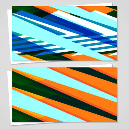 Vector business-card  set for your designのイラスト素材