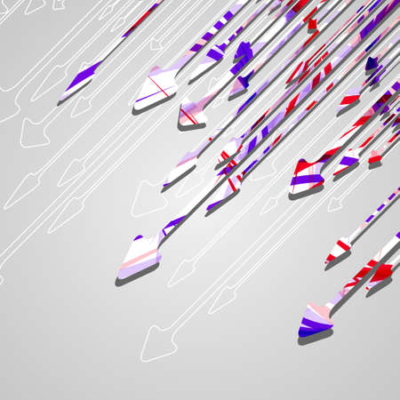 Arrow design background.のイラスト素材