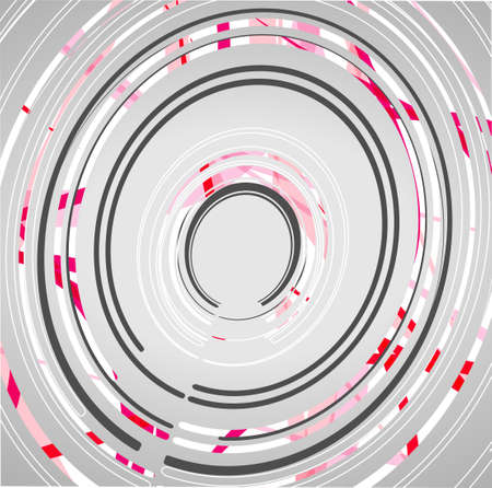 Abstract technology circles backgroundのイラスト素材