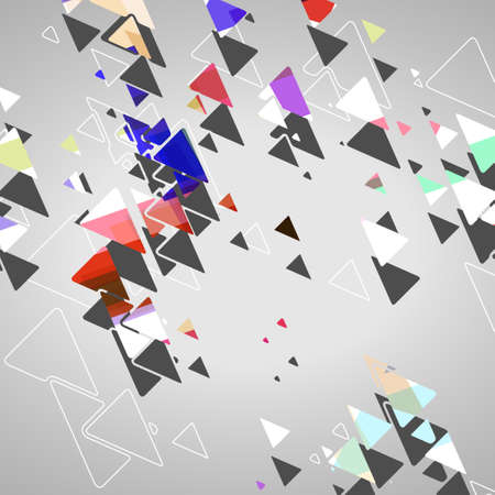 Abstract geometric shapesのイラスト素材