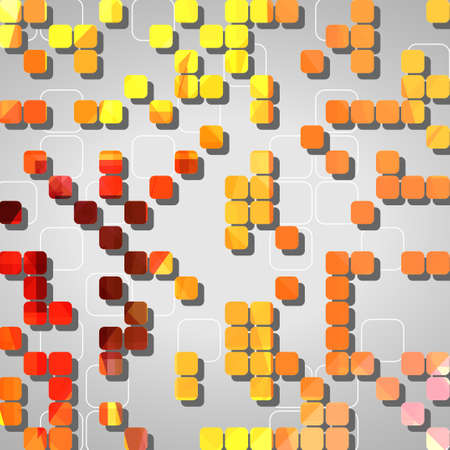 abstract shapes backgroundのイラスト素材