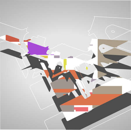 Abstract futuristic backgroundのイラスト素材