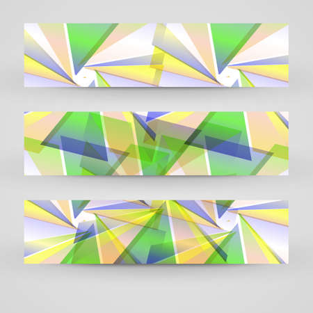 Vector banner set for your designのイラスト素材