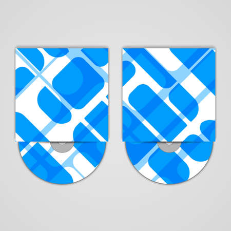 Vector cd cover  set for your designのイラスト素材