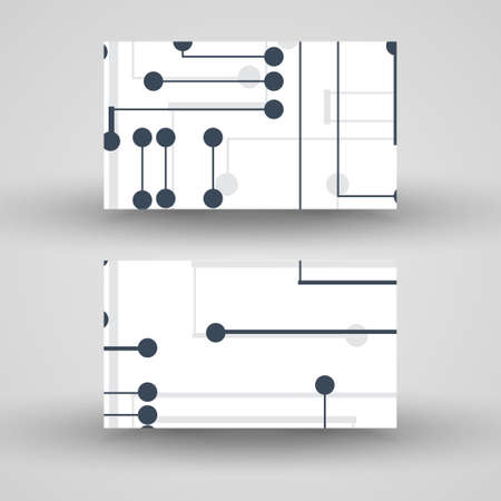 Vector business-card  set for your designのイラスト素材