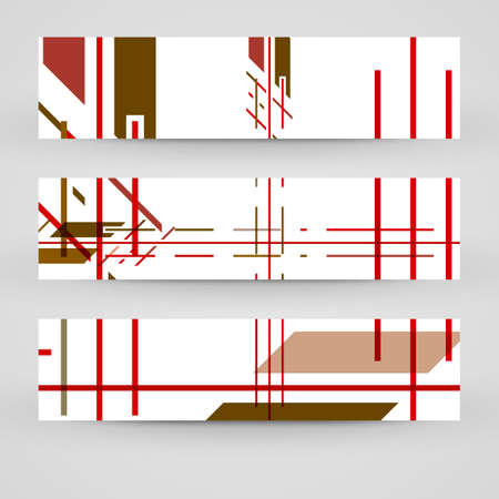 Vector banner set for your designのイラスト素材