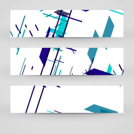 Vector banner set for your designのイラスト素材