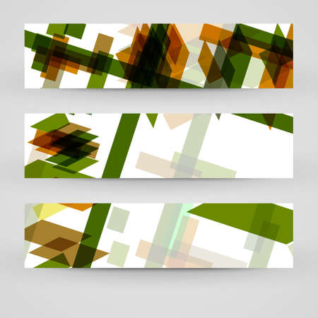 Vector banner set for your designのイラスト素材