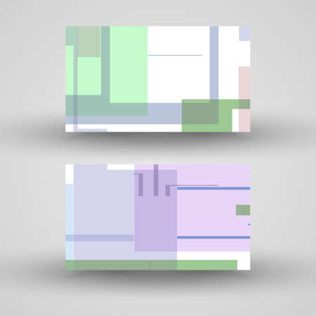 Vector business-card  set for your designのイラスト素材