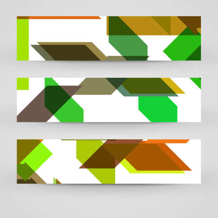 Vector banner set for your designのイラスト素材