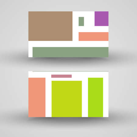 Vector business-card  set for your designのイラスト素材