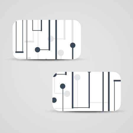 Vector business-card  set for your designのイラスト素材