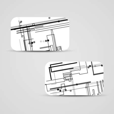 Vector business-card  set for your designのイラスト素材