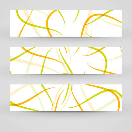 Vector banner set for your designのイラスト素材