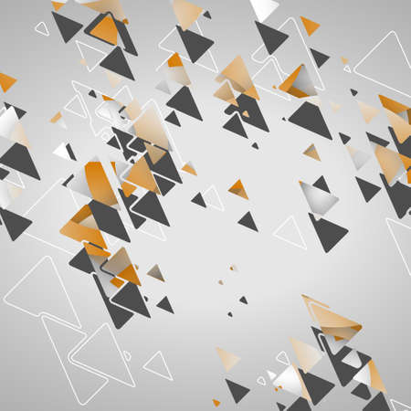 Abstract geometric shapesのイラスト素材