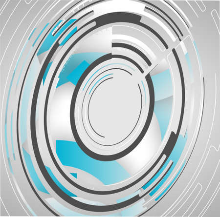 Abstract technology circles backgroundのイラスト素材