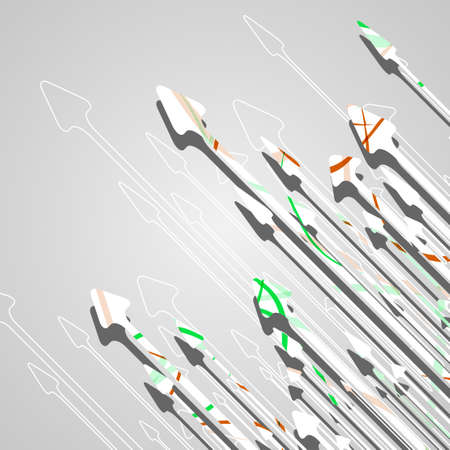 Arrow design background.のイラスト素材
