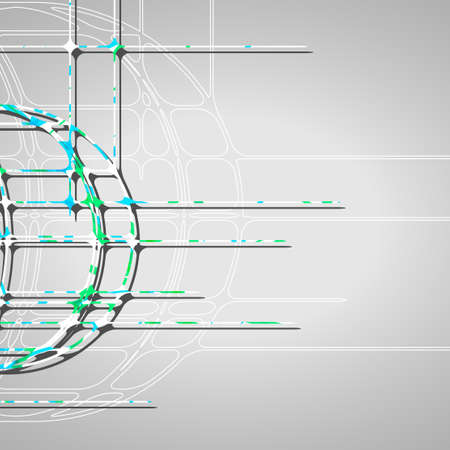 Abstract circles backgroundのイラスト素材
