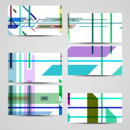 Vector business-card  set for your designのイラスト素材