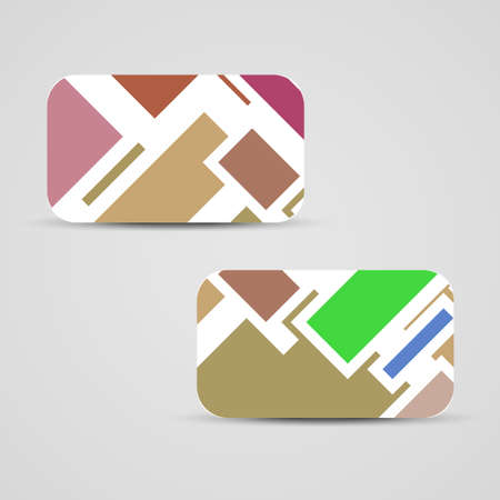 Vector business-card  set for your designのイラスト素材