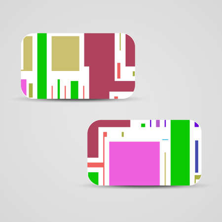 Vector business-card  set for your designのイラスト素材