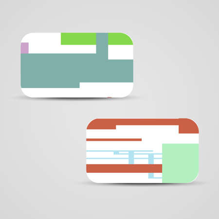 Vector business-card  set for your designのイラスト素材