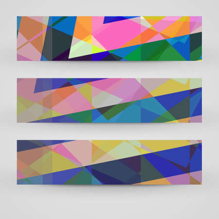 Vector banner set for your designのイラスト素材